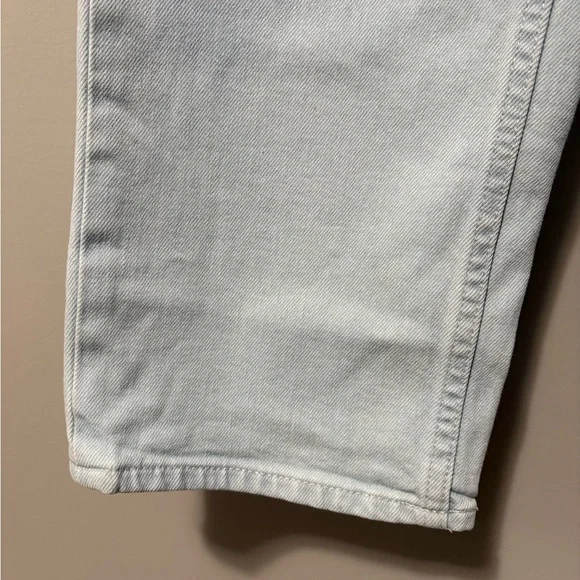 Denim Forum The Arlo High Rise Straight 28l Light Blue Wash - Picture 7 of 15